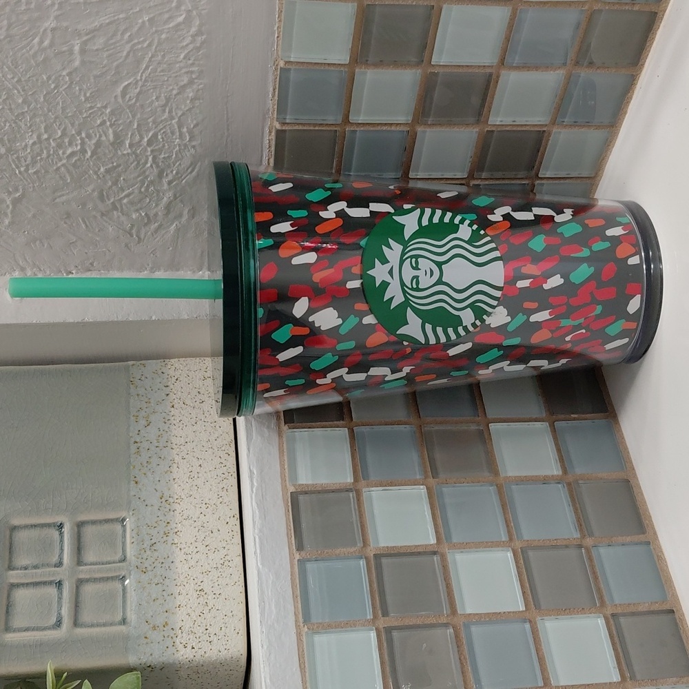 Starbucks Holiday Confetti Cold Cup Tumbler